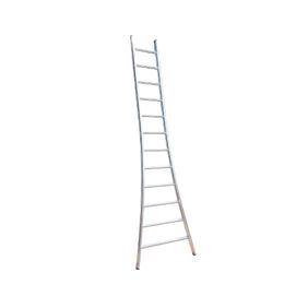 Enkele ladder uitgebogen Euroscaffold