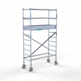 Rolsteiger compleet 4.2 meter werkhoogte 75x185 Lichtgewicht platform