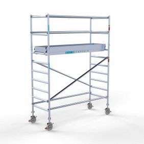 Rolsteiger compleet 4.2 meter werkhoogte 0.90 x 185 Lichtgewicht platform